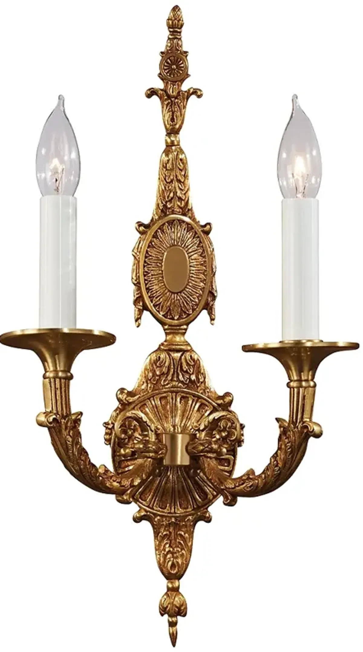 Metropolitan 18 1/2"H French Gold Hand-Made Wall Sconce