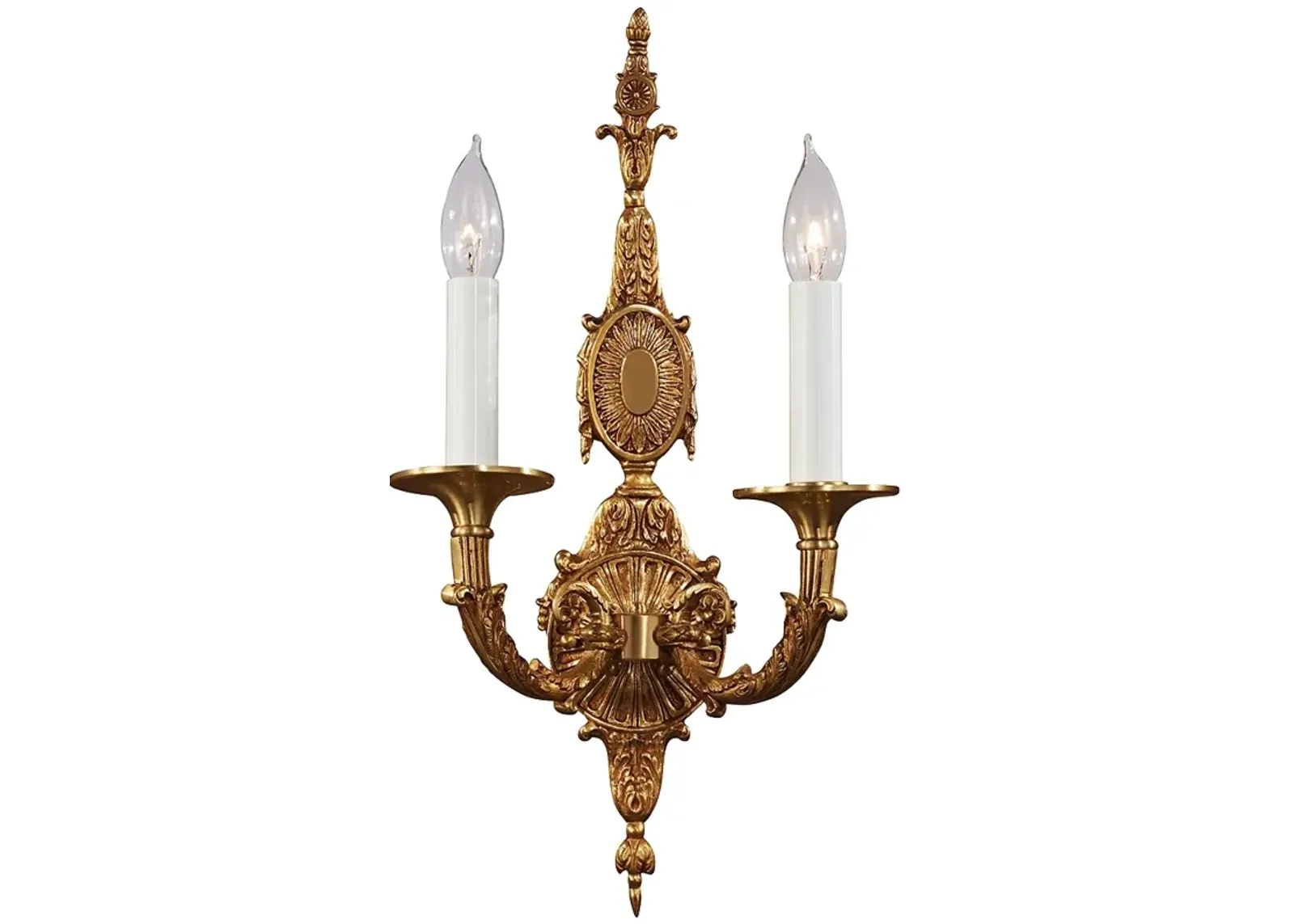 Metropolitan 18 1/2"H French Gold Hand-Made Wall Sconce