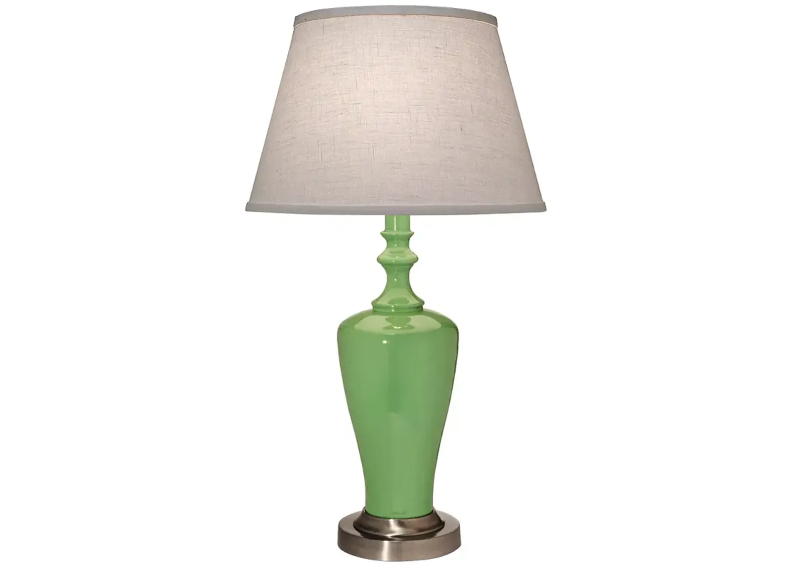 Stiffel 26 1/2" Vase Profile Light Green Table Lamp