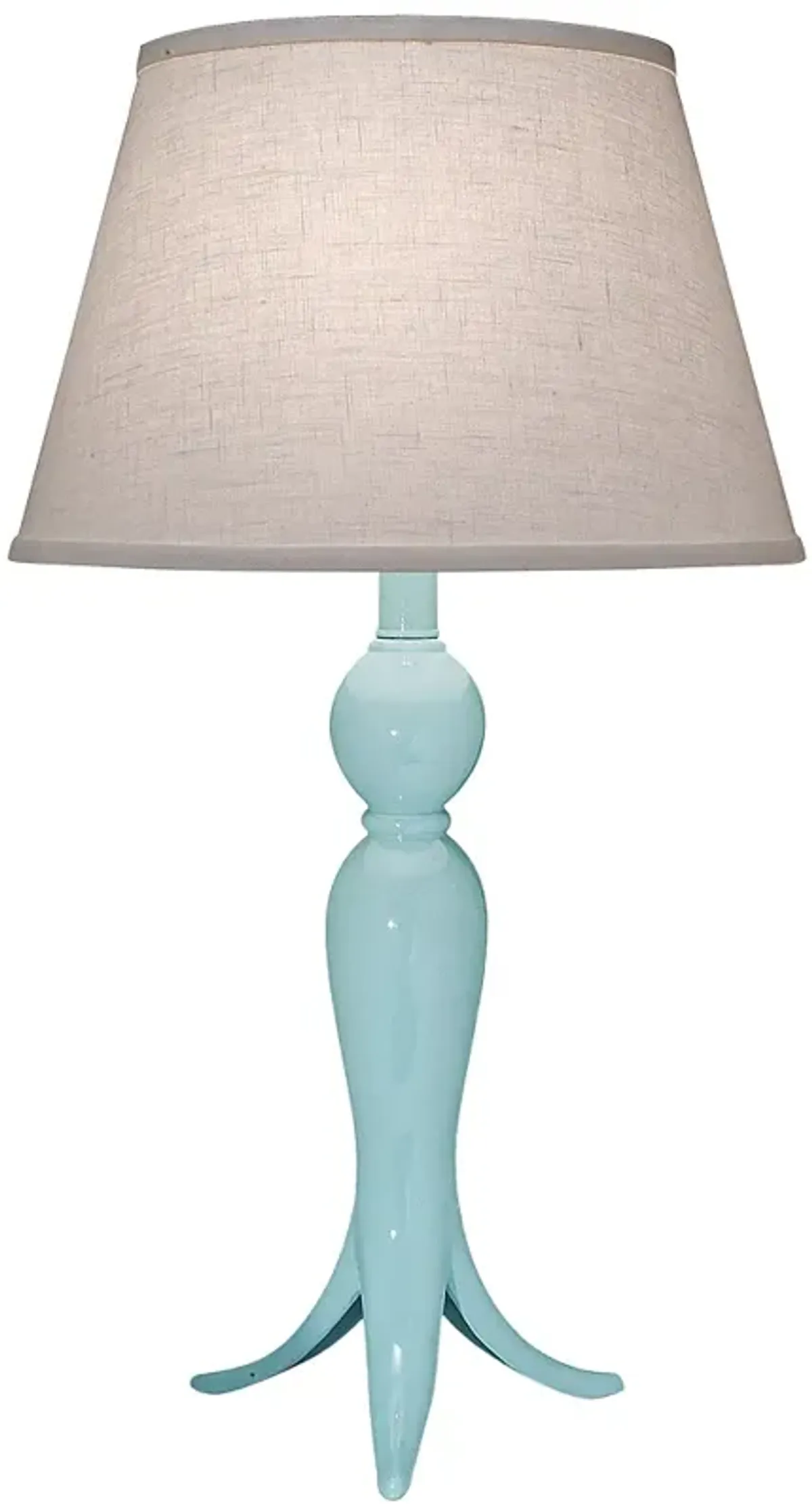 Stiffel 27" High Contemporary Coastal Light Blue Table Lamp