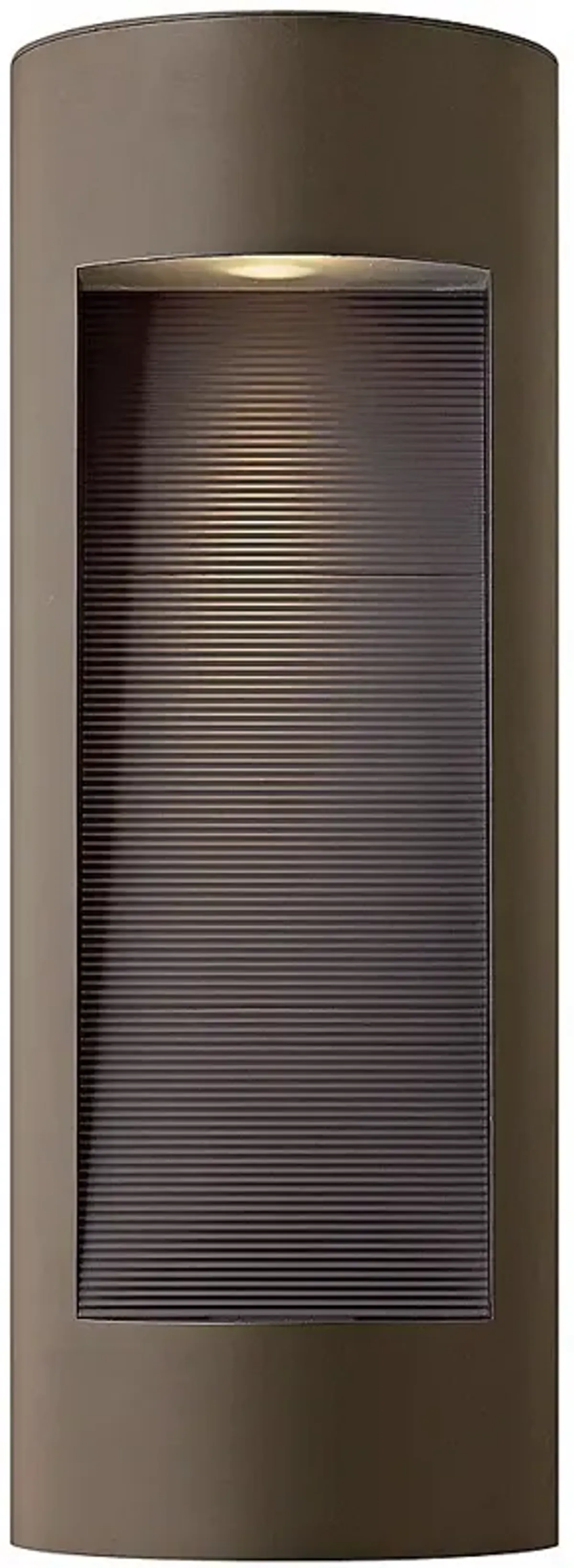 Hinkley Luna 24" High Bronze ADA Socketed Outdoor Wall Light