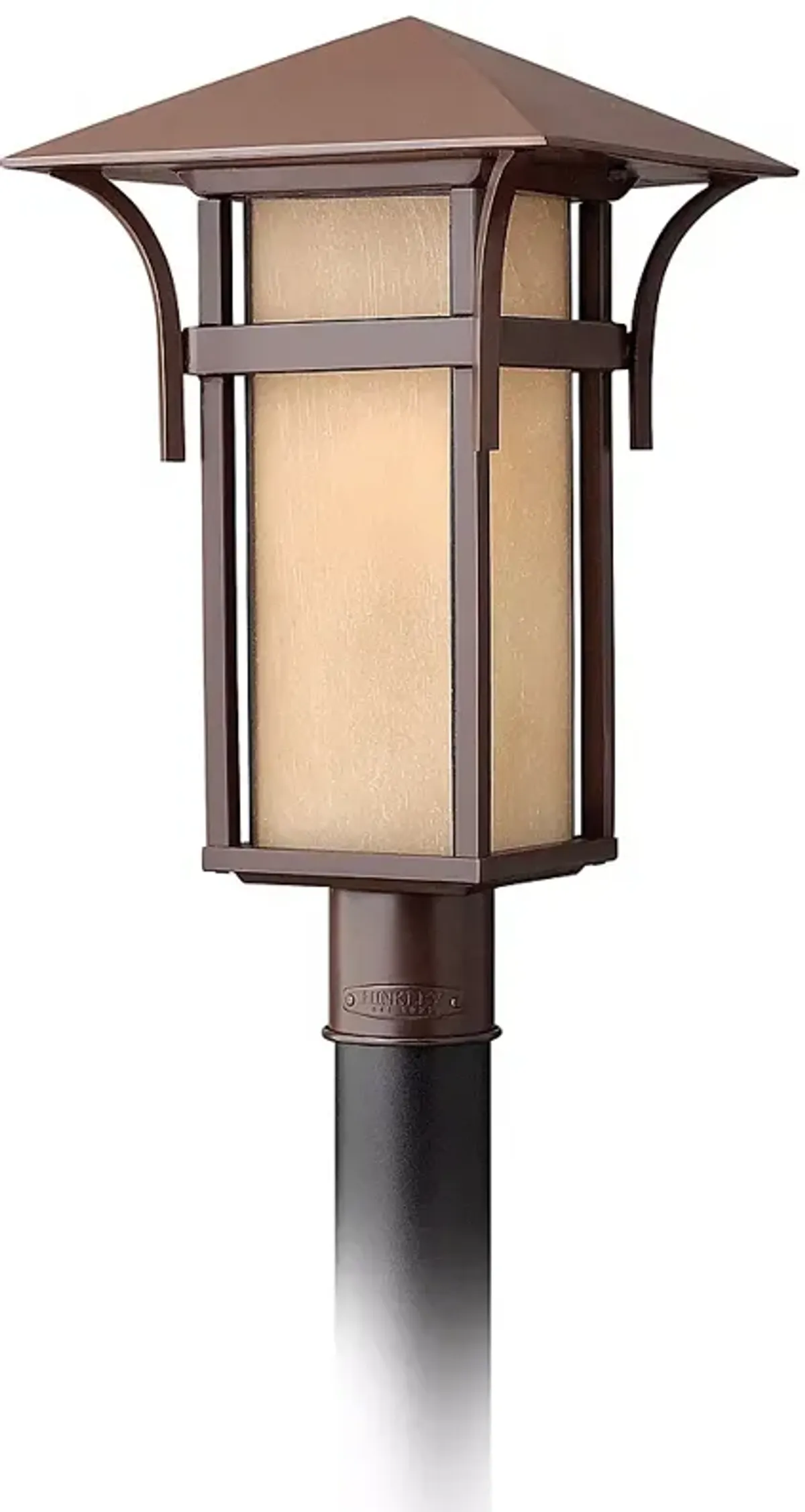 Hinkley Harbor Collection 19 1/2" Mission Outdoor Post Mount Light