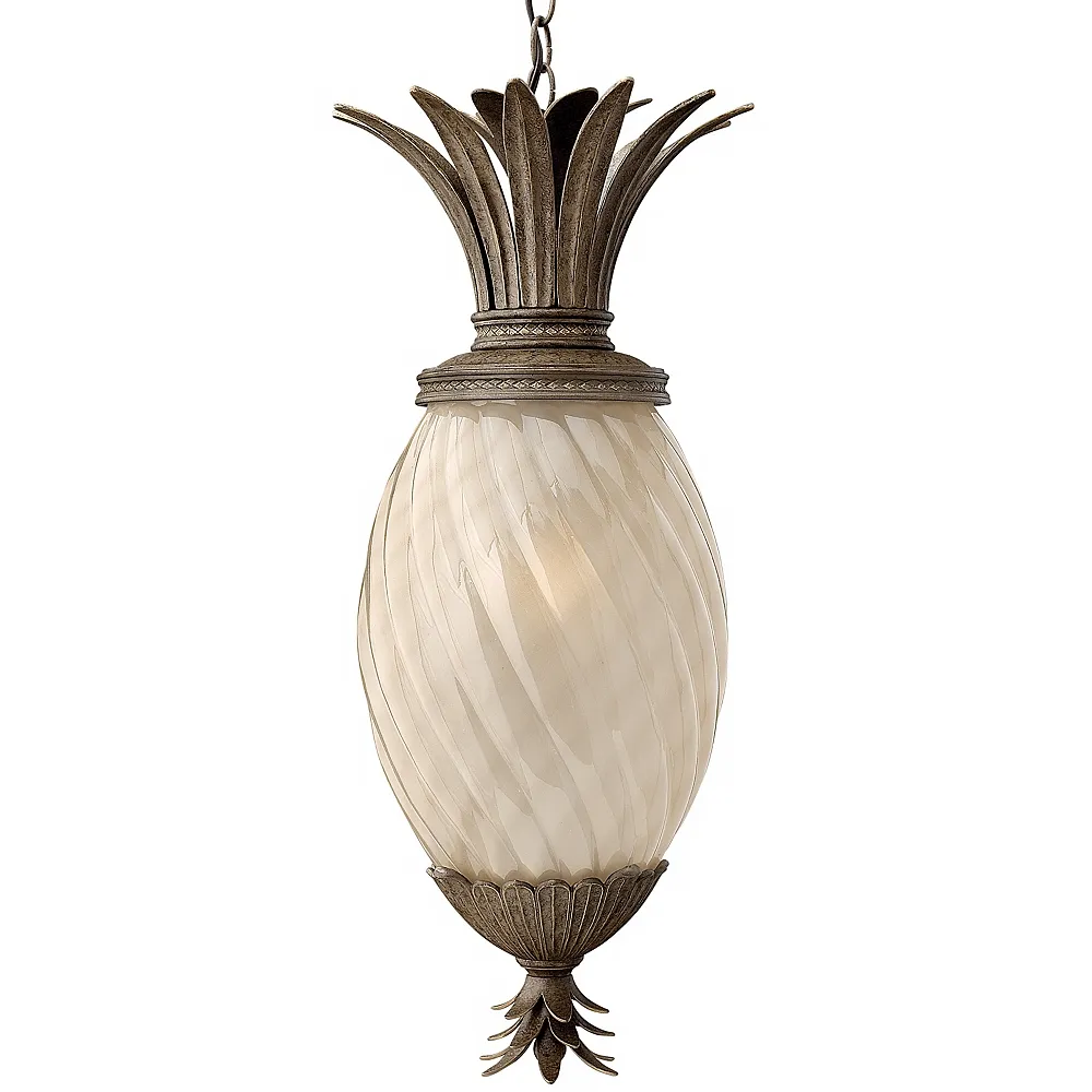 Hinkley Plantation 28 1/2" High Pearl Bronze Outdoor Hanging Light