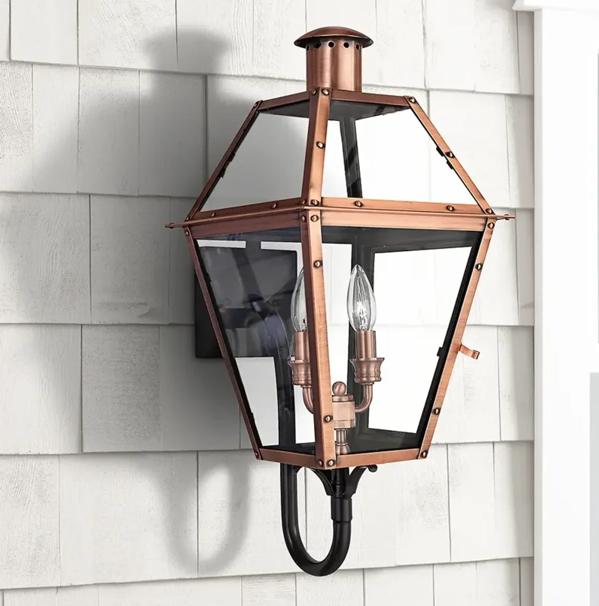 Rue de Royal 23 1/2" High Upbridge Arm Outdoor Wall Light