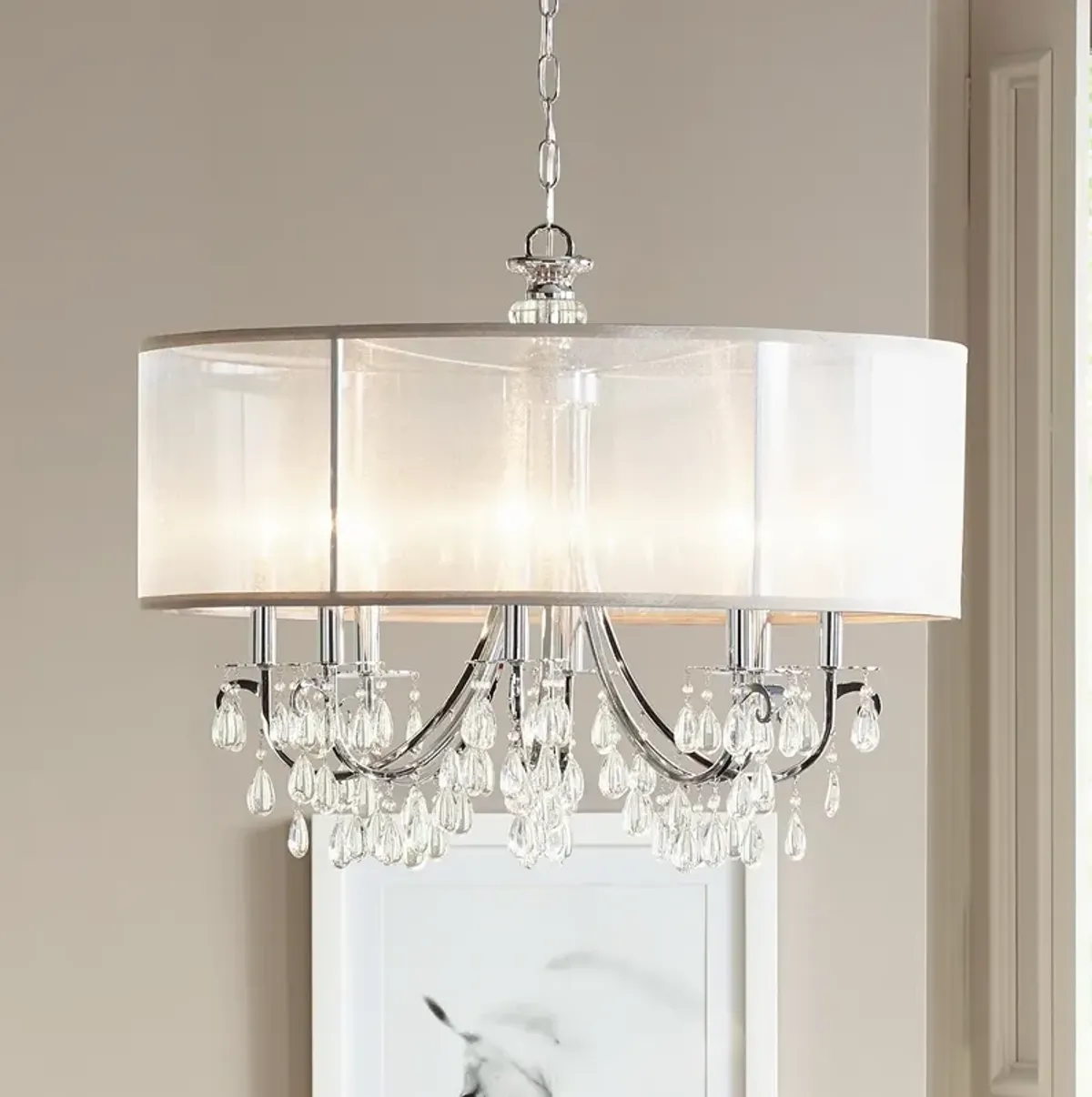 Hampton Collection 32" Wide Chandelier