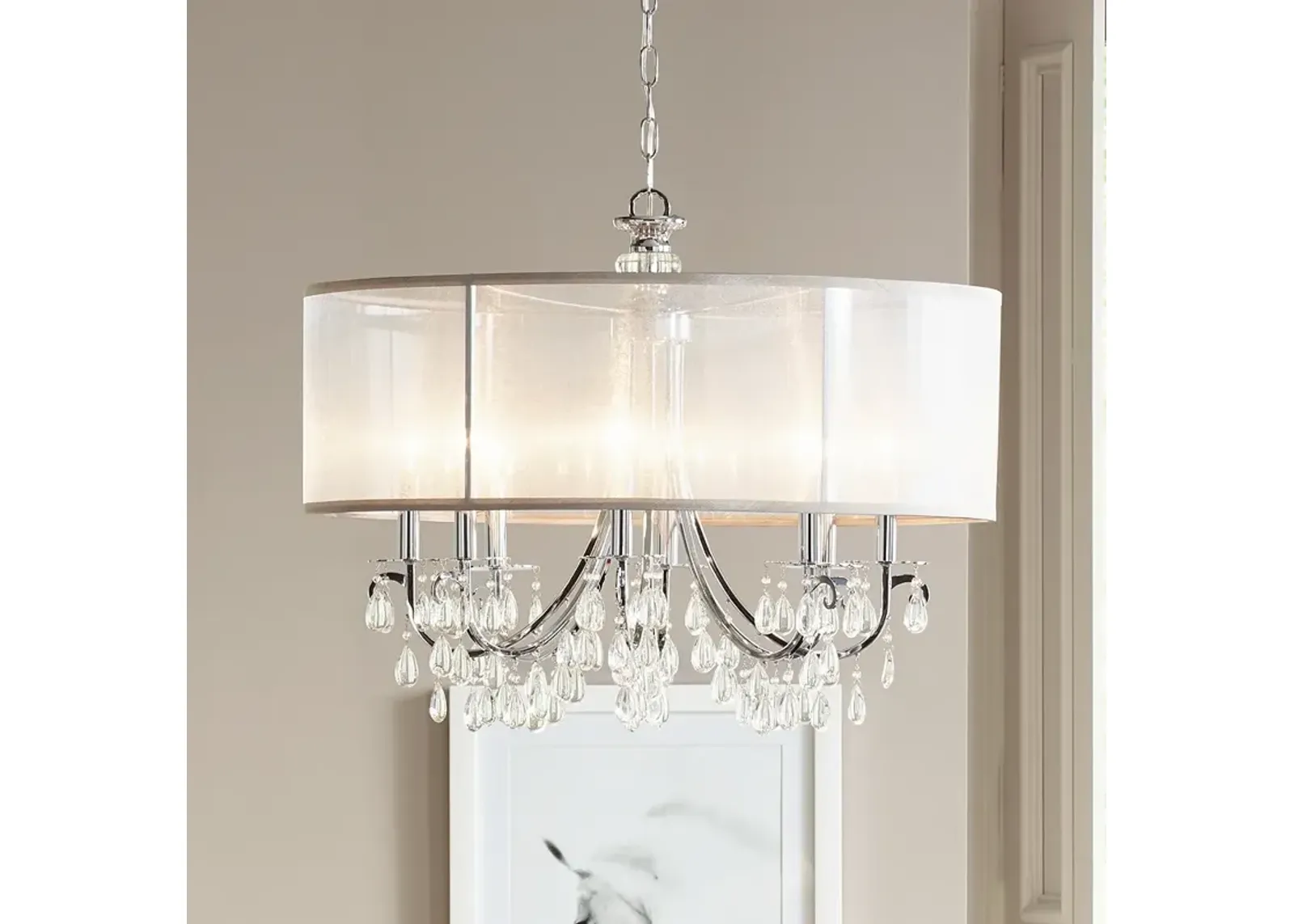 Hampton Collection 32" Wide Chandelier