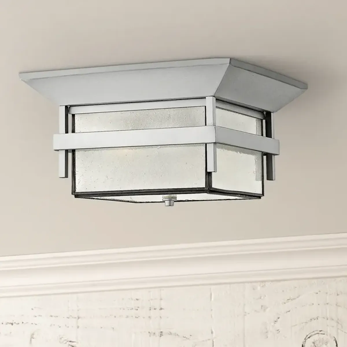 Harbor Titanium 7 3/4" High Hinkley Ceiling Light