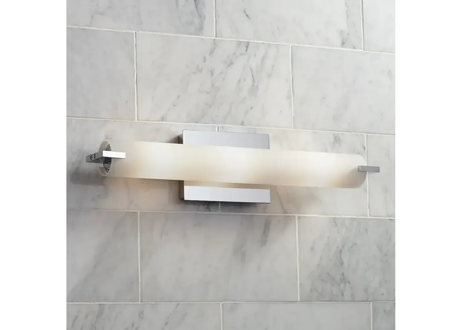 George Kovacs Chrome 20 1/2" Wide ADA Bathroom Light