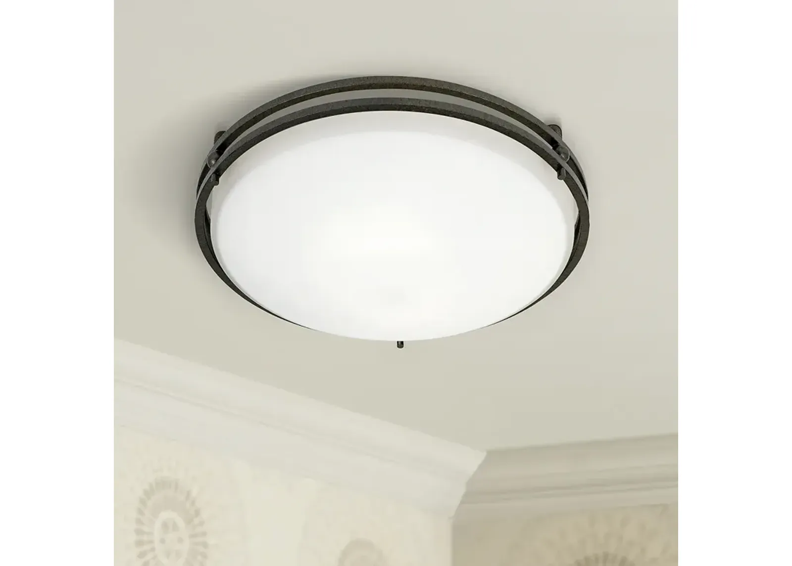 Quoizel Ozark Collection 12 1/2" Wide Ceiling Light Fixture