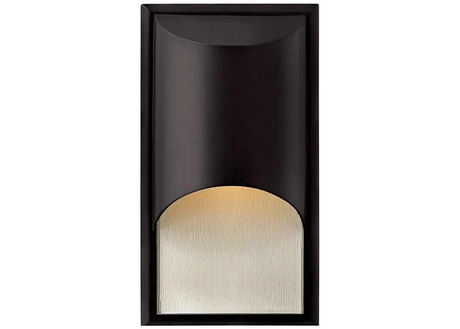 Hinkley Cascade 14 1/2" High Satin Black Outdoor Wall Light