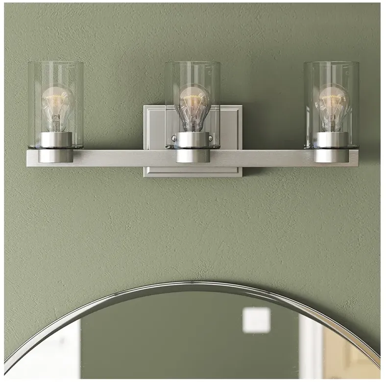 Hinkley Miley 21 1/2" Wide Chrome Bathroom Light