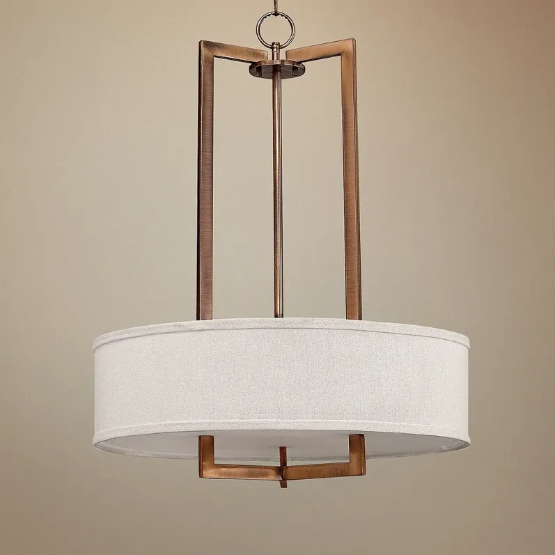 Hinkley Hampton 26" Wide Modern Drum Pendant Light