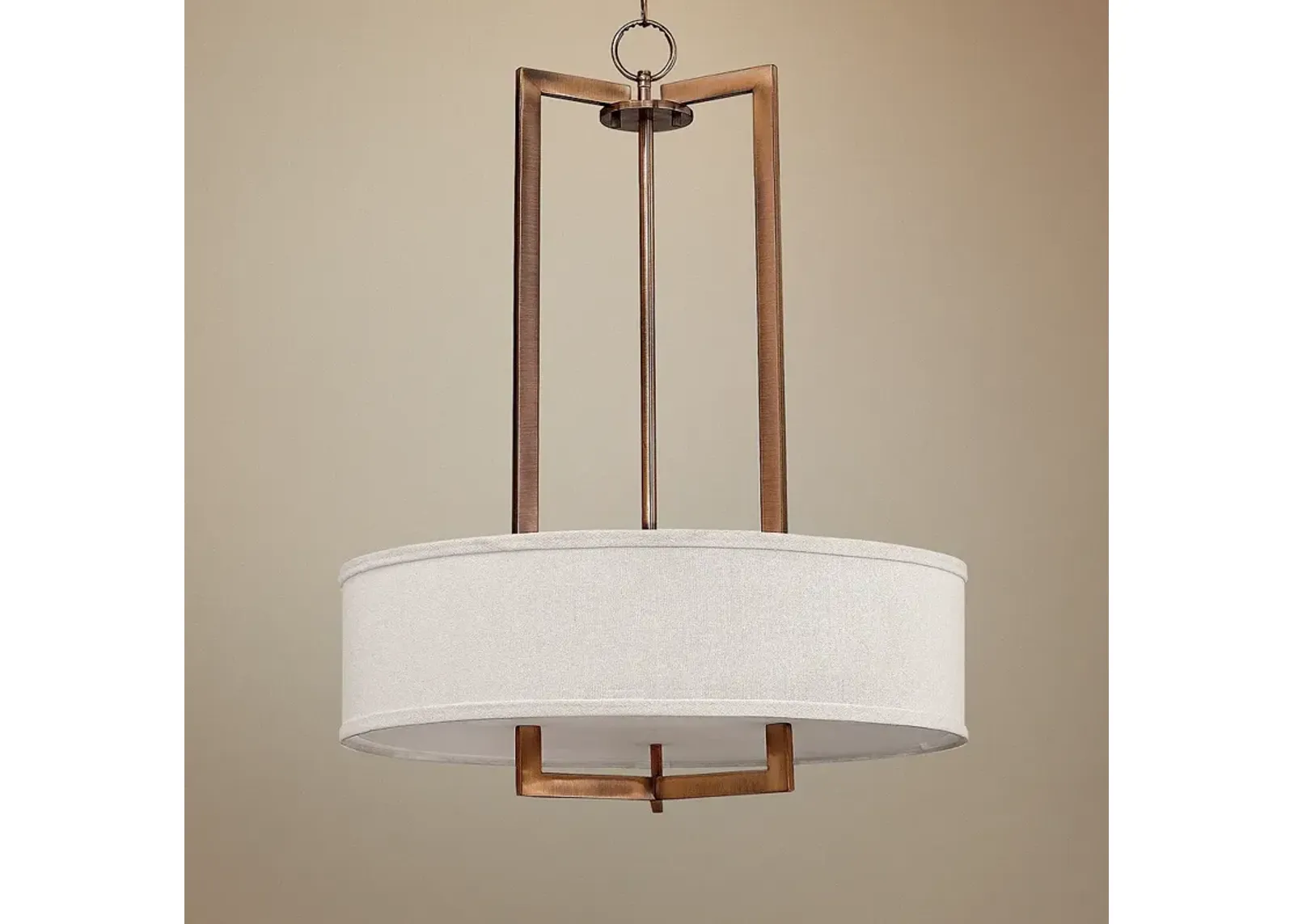 Hinkley Hampton 26" Wide Modern Drum Pendant Light