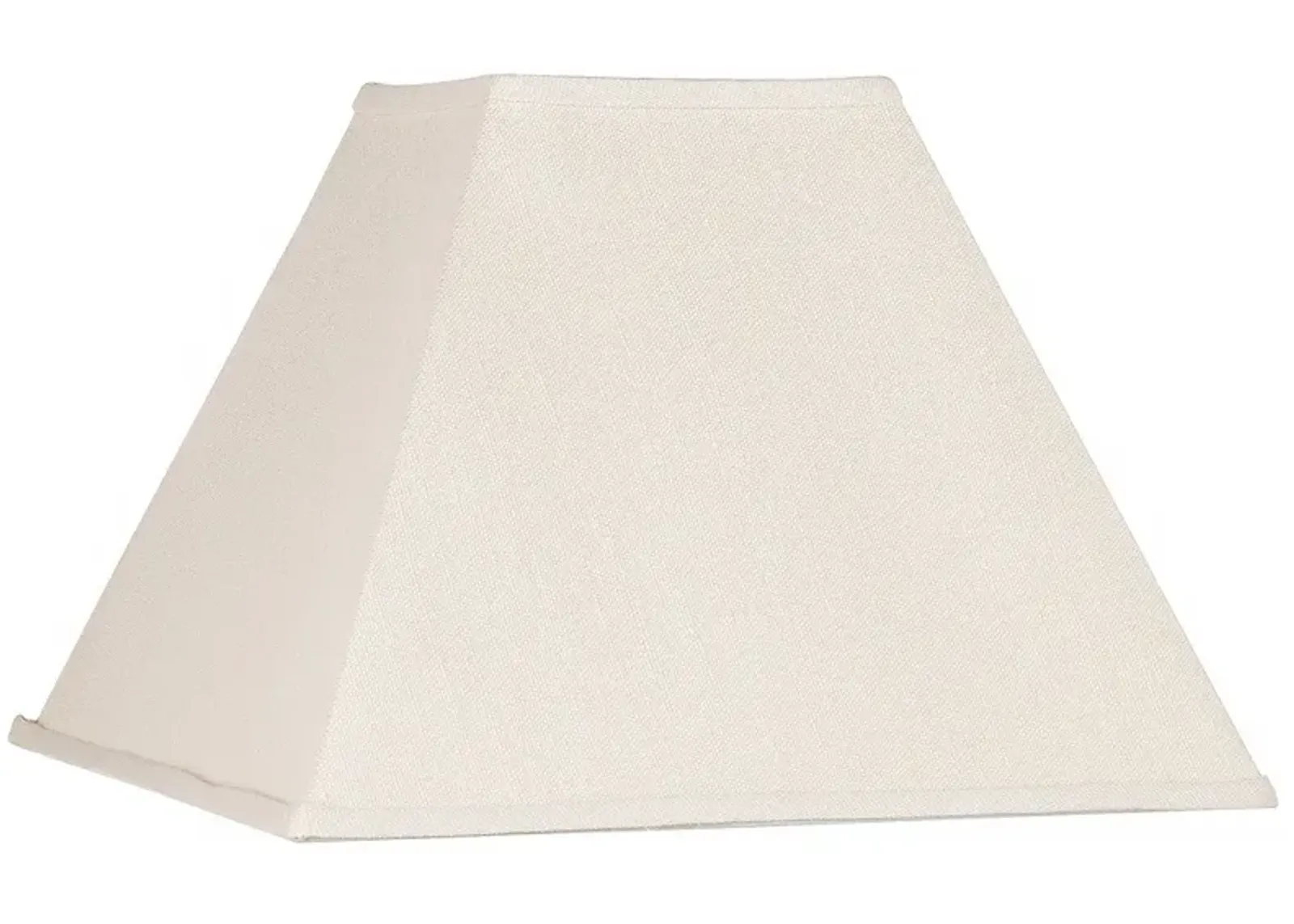 Beige Linen Square Lamp Shade 7x17x13 (Spider)