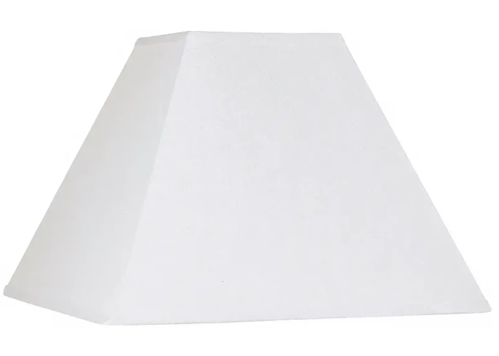 Off-White Linen Square Lamp Shade 7x17x13 (Spider)