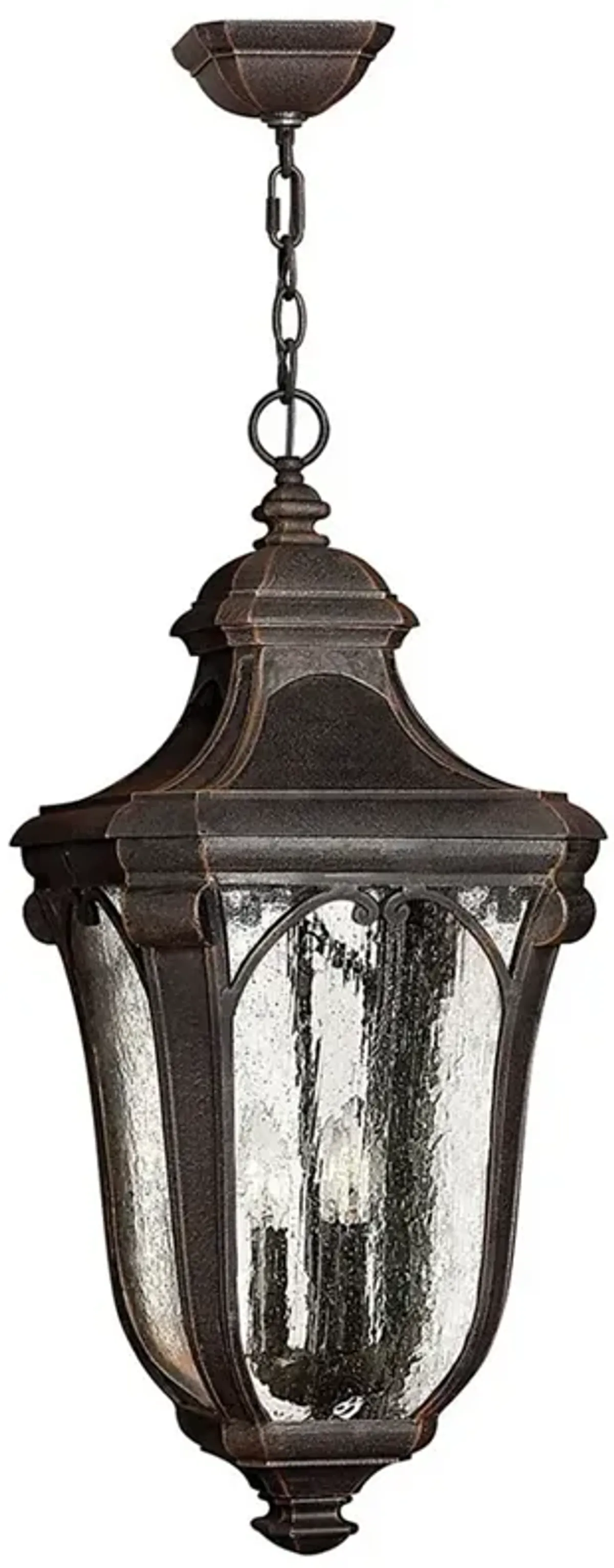 Outdoor Trafalgar-Large Hanging Lantern-Mocha