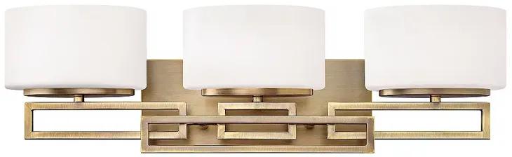 Hinkley Lanza Bronze 25" Wide Bathroom Wall Light