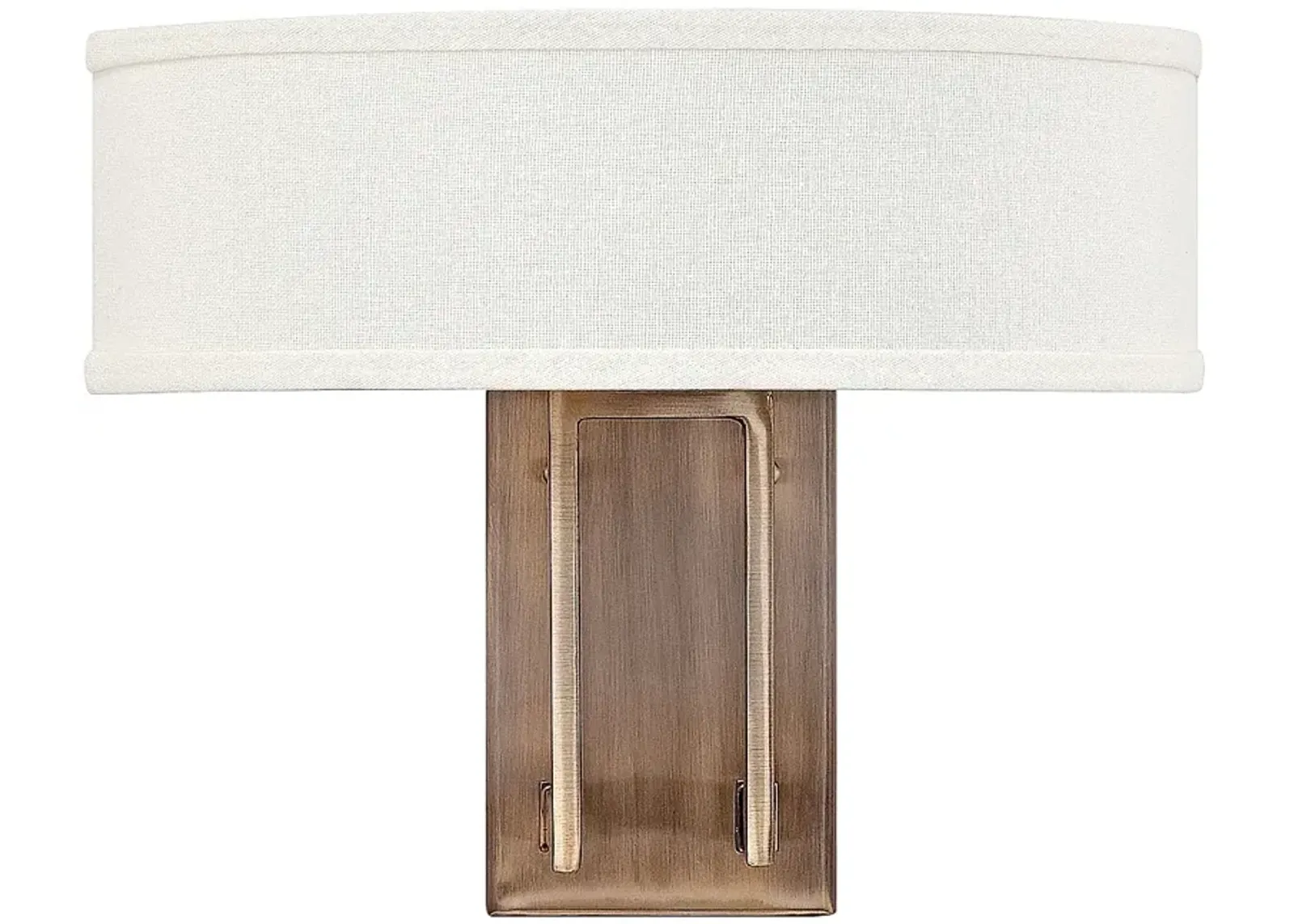 Hinkley Hampton 12" High Brushed Bronze Wall Sconce