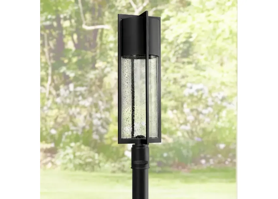 Hinkley Shelter 27 3/4" High Black LED Outdoor Post Light