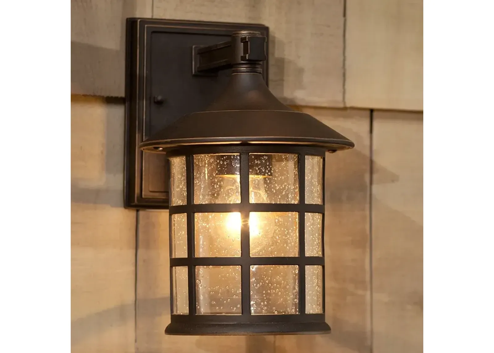 Hinkley Freeport 9 1/4" High Bronze Outdoor Wall Light