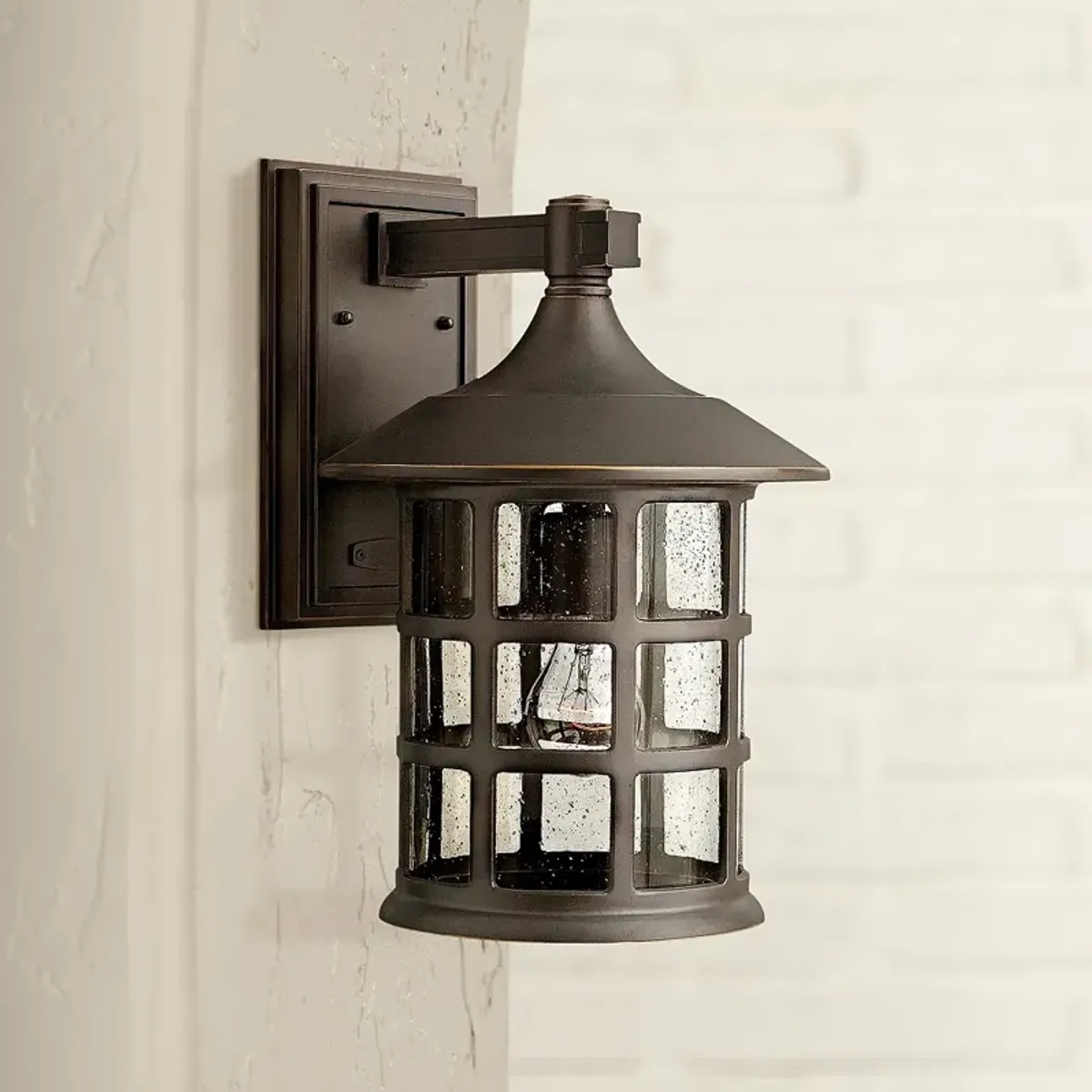 Hinkley Freeport 15 1/4" High Bronze Outdoor Wall Light