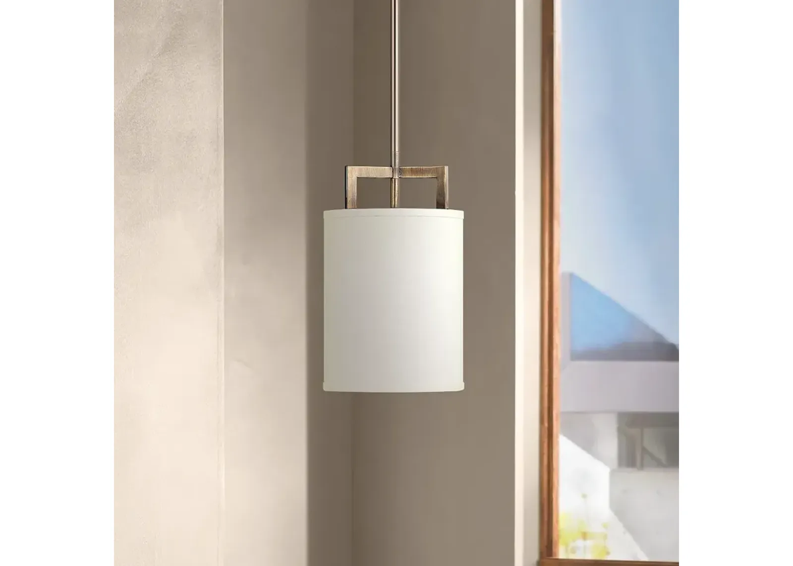 Hinkley Hampton Collection 7" Wide Bronze Mini Pendant Light