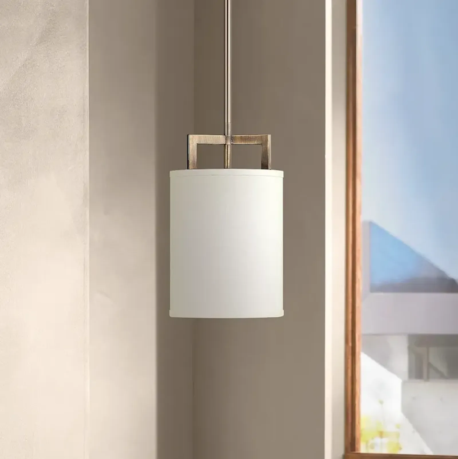 Hinkley Hampton Collection 7" Wide Bronze Mini Pendant Light