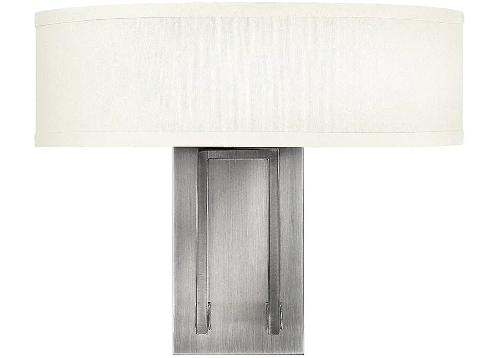 Hampton 15" Wide Antique Nickel Wall Sconce by Hinkley