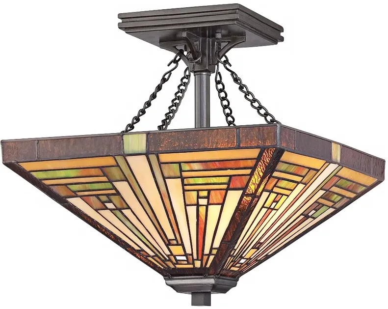 Quoizel Stephen Collection 14" Wide Ceiling Light Fixture