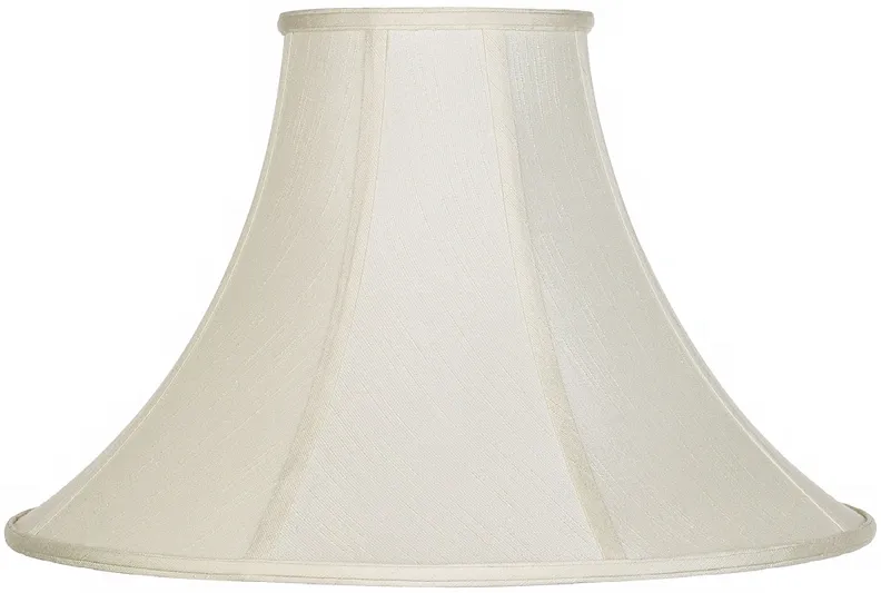 Creme Bell Lamp Shade 7x20x13.75 (Spider)