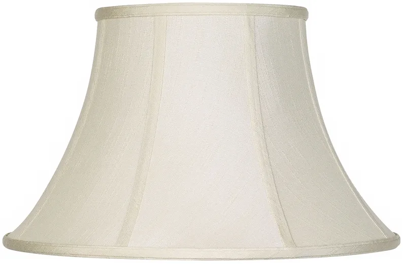 Imperial Collection Creme Bell Lamp Shade 9x17x11 (Spider)