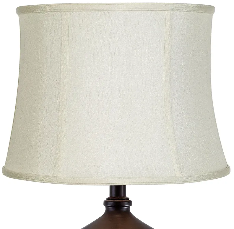 Creme Classic Drum Lamp Shade 14x16x12 (Spider)