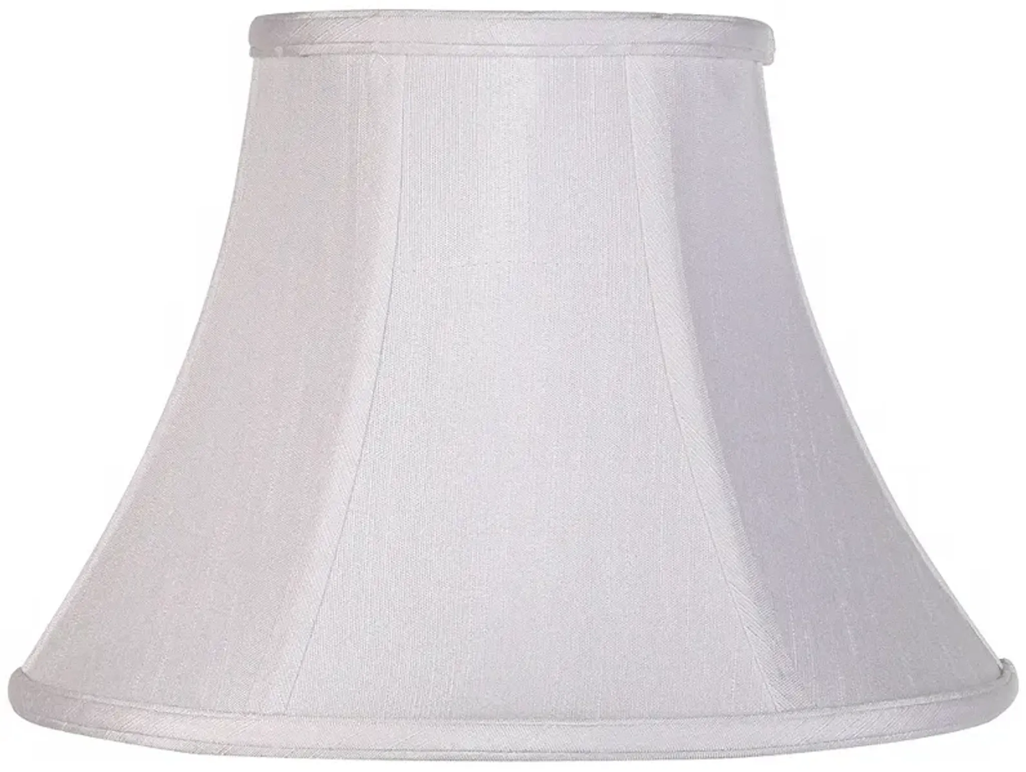 Springcrest Ginna White Bell Lamp Shade 6x12x9 (Spider) | Furniture.com