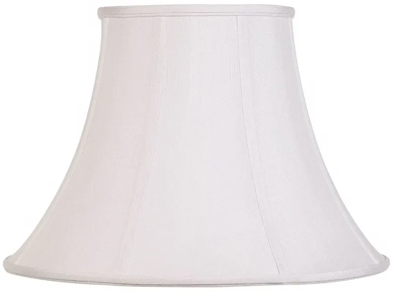 Springcrest Ginna White Classic Bell Lamp Shade 9x18x13 (Spider)