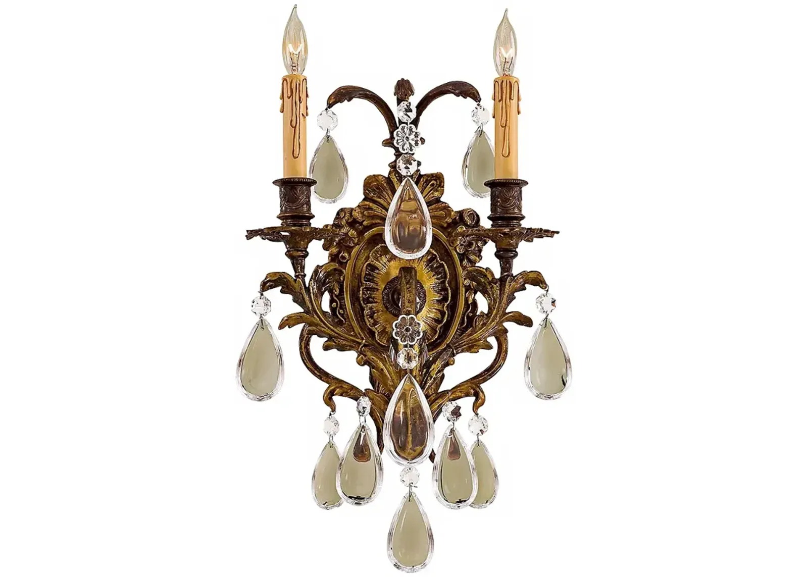 Metropolitan Collection 15 3/4" High 2-Light Wall Sconce