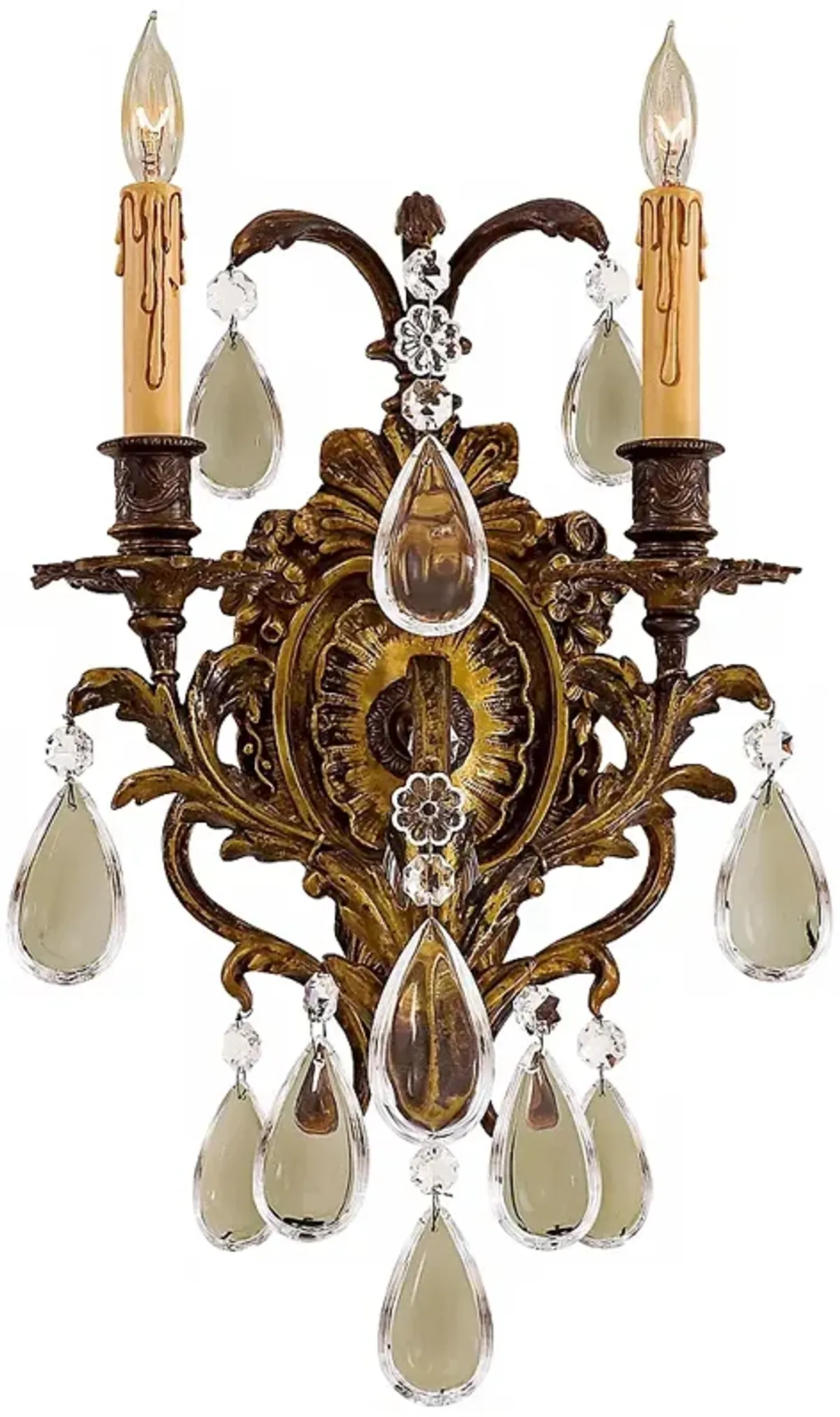 Metropolitan Collection 15 3/4" High 2-Light Wall Sconce