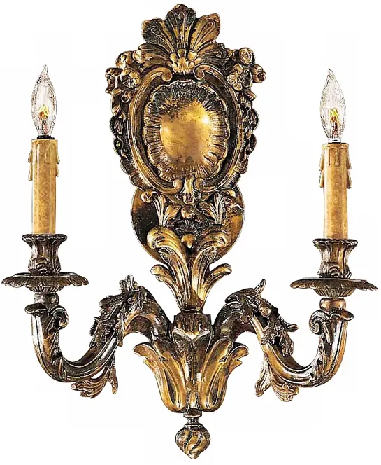 Metropolitan Collection 19" High 2-Light Wall Sconce