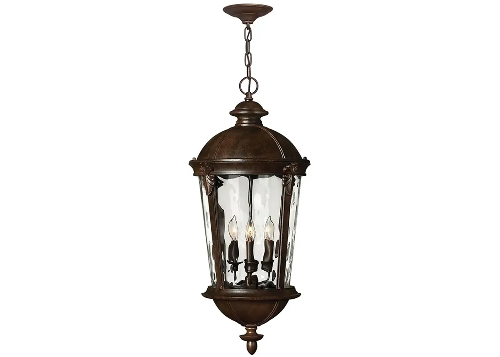 Hinkley Windsor 28 1/2"H River Rock Outdoor Hanging Light