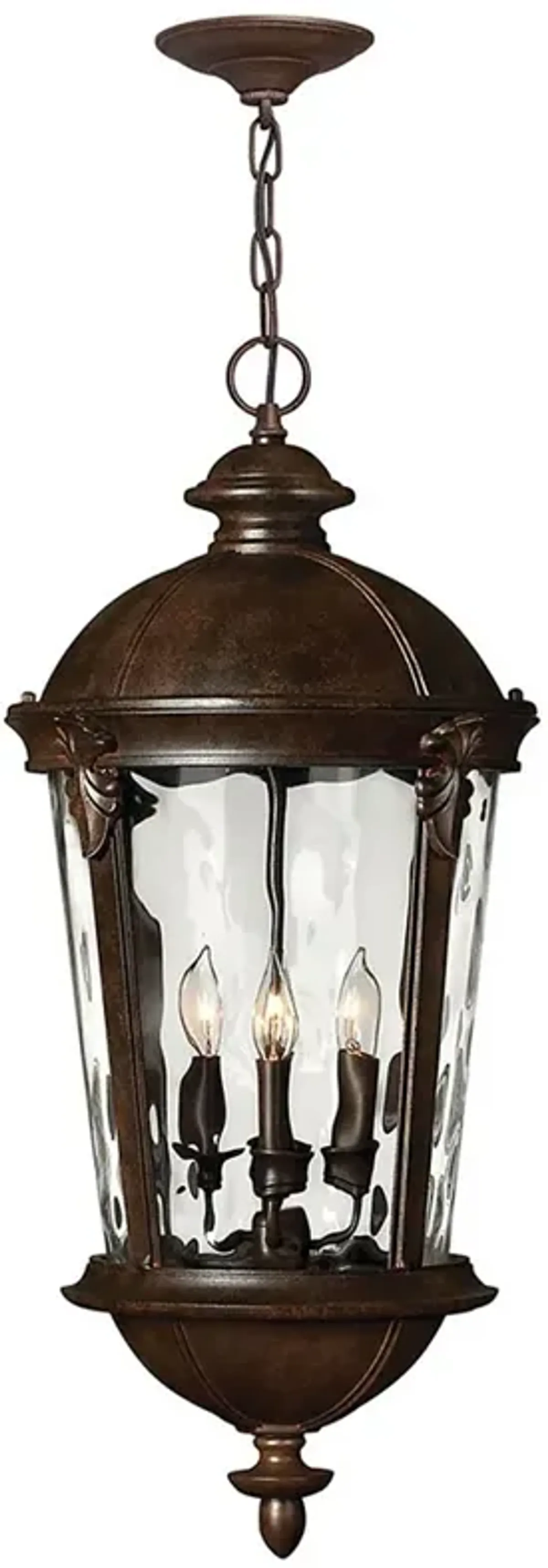 Hinkley Windsor 28 1/2"H River Rock Outdoor Hanging Light