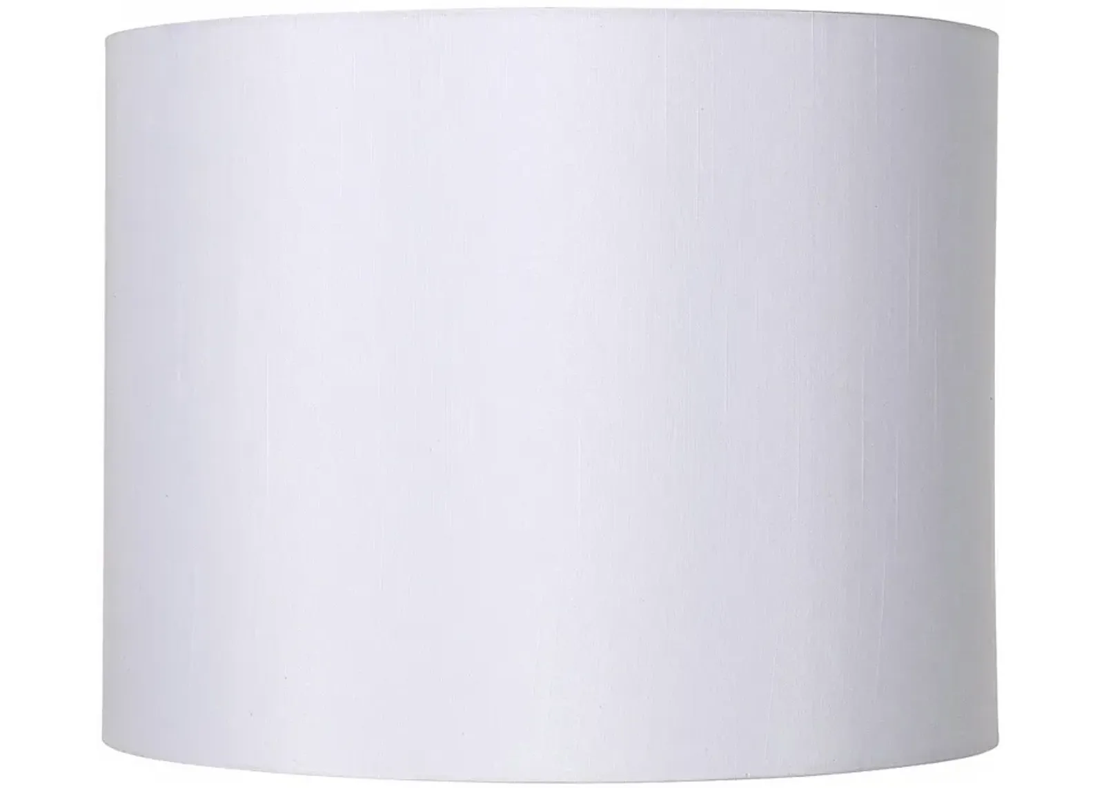 White Hardback Drum Lamp Shade 14x14x11 (Spider)