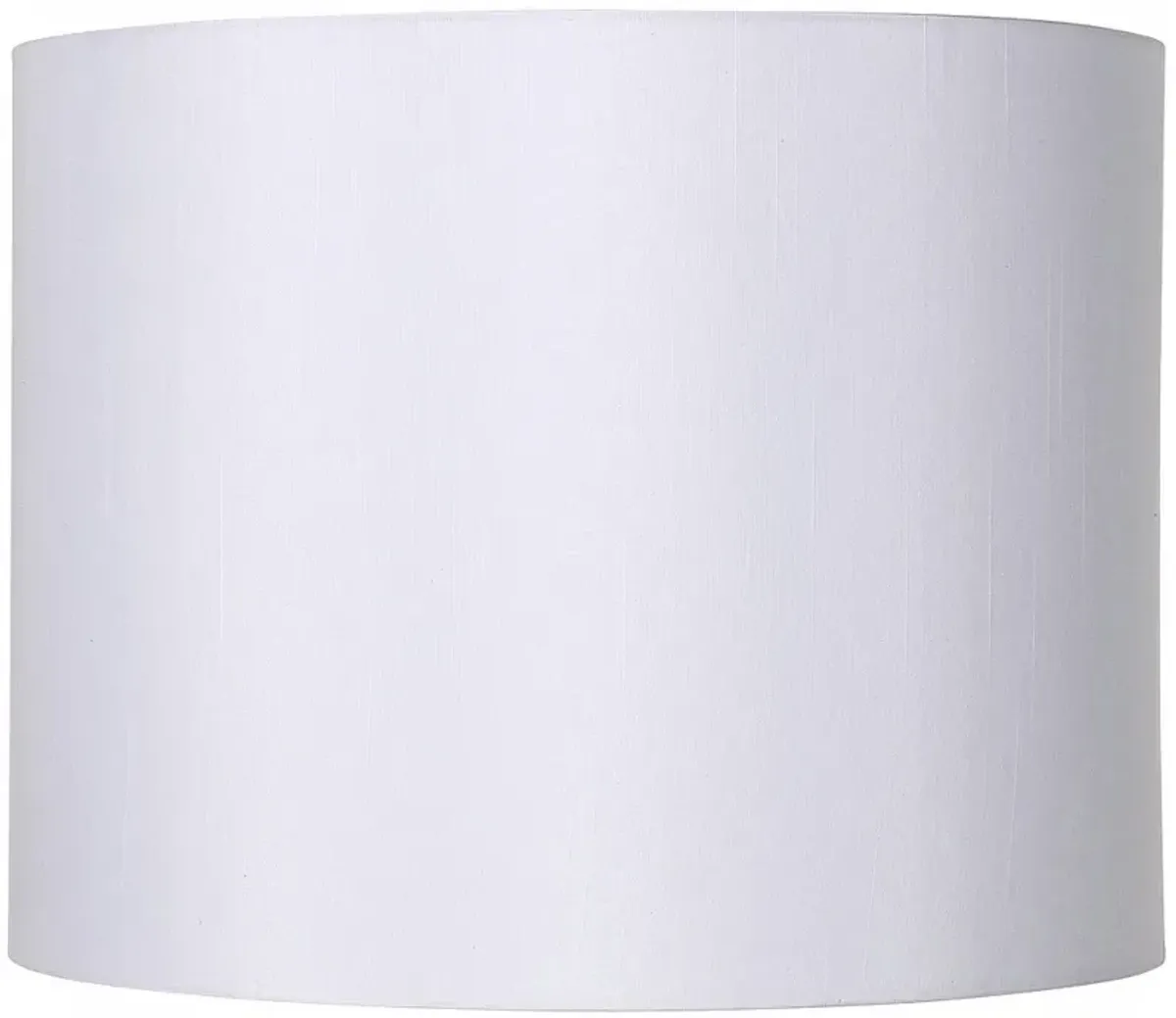 White Hardback Drum Lamp Shade 14x14x11 (Spider)