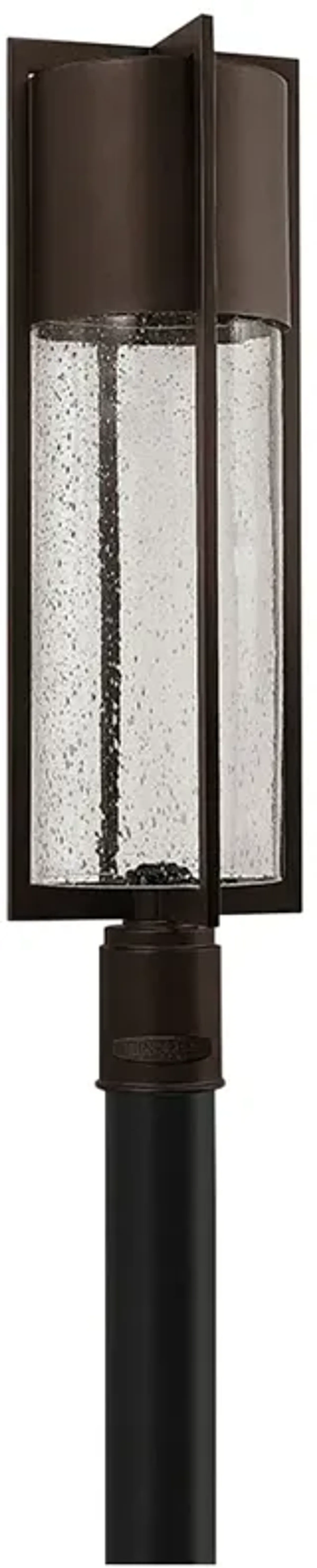 Hinkley Shelter 27 3/4" High Buckeye Bronze LED Outdoor Post Light