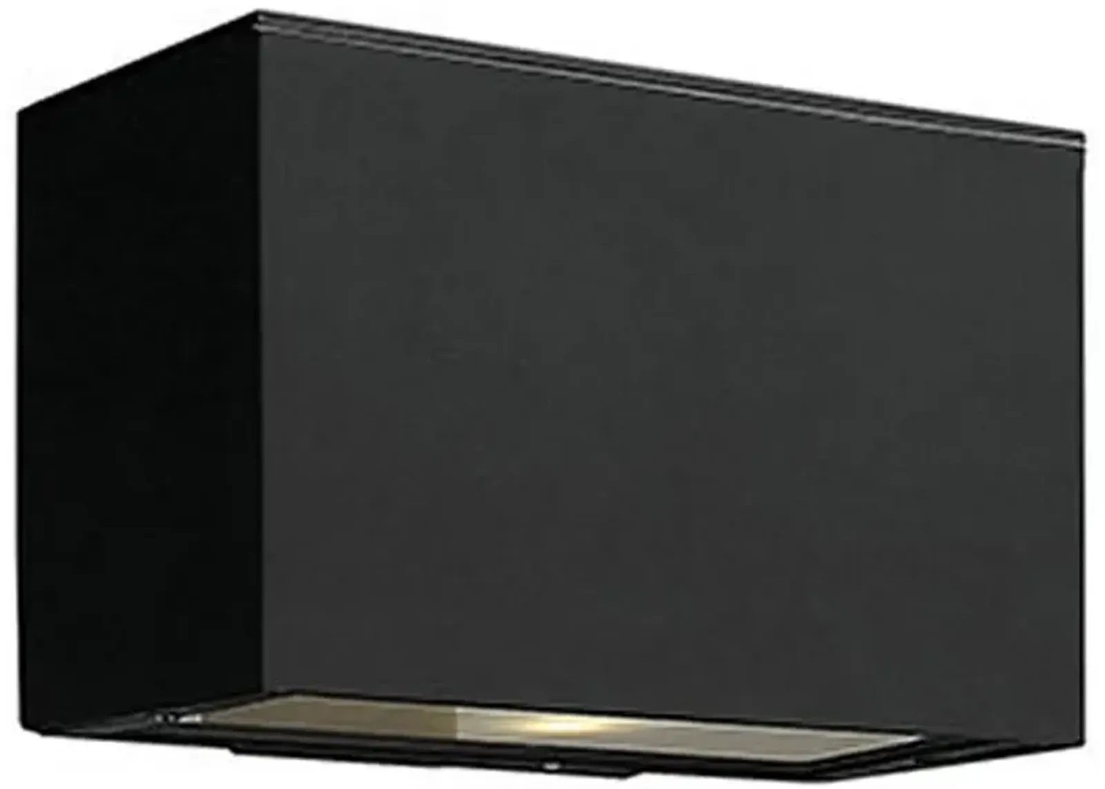 Atlantis 6"H Satin Black Integrated LED Outdoor Wall Light