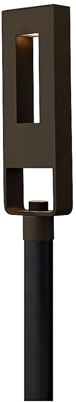 Atlantis 24 1/2"H Bronze Integrated LED Outdoor Post Light