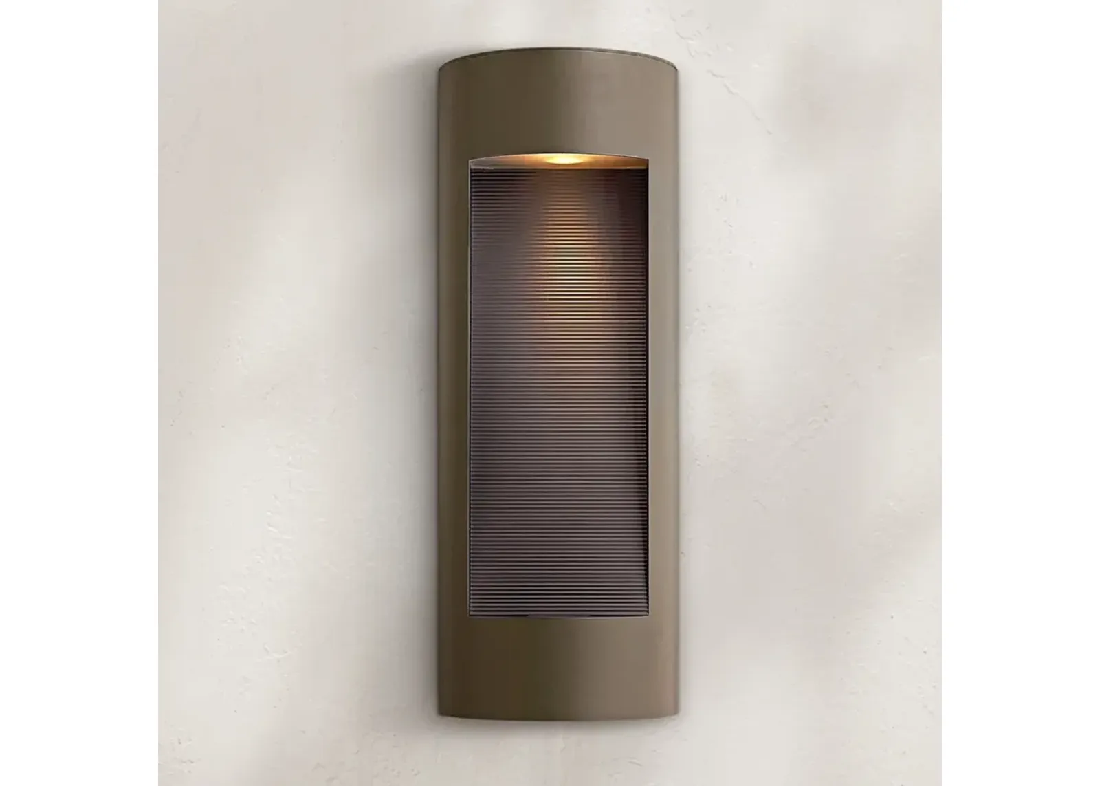 Luna 24" High Bronze ADA Integrated LED Outdoor Wall Light