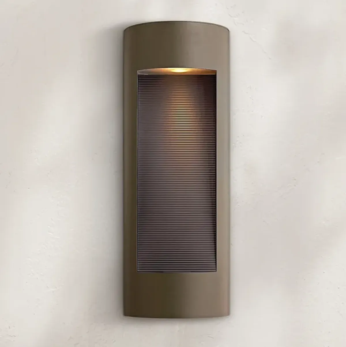 Luna 24" High Bronze ADA Integrated LED Outdoor Wall Light