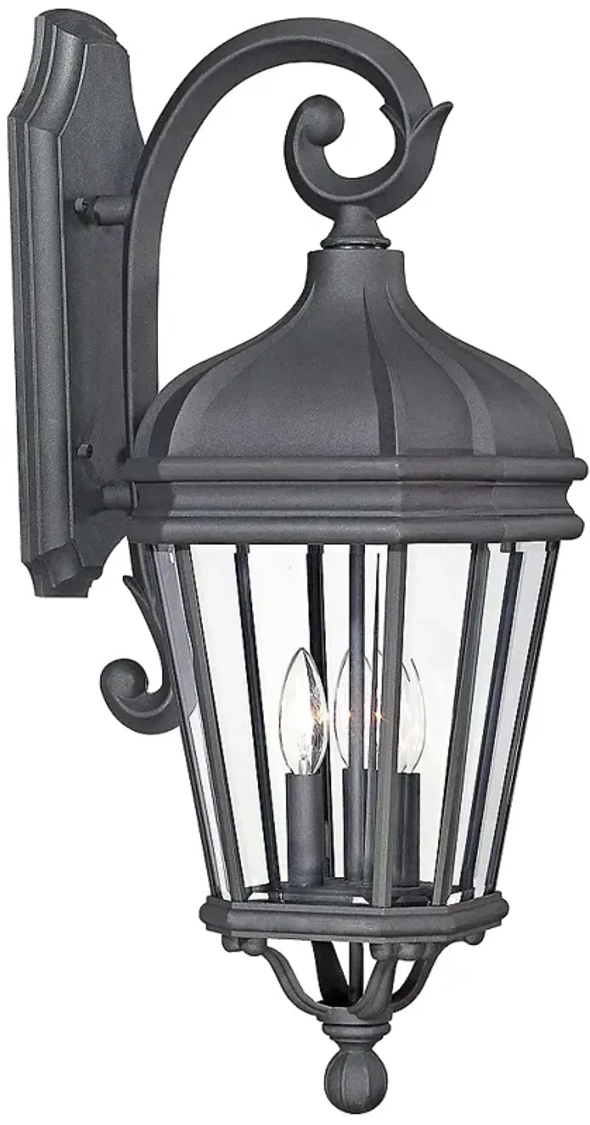 Harrison 27 3/4" High Black Outdoor Wall Light