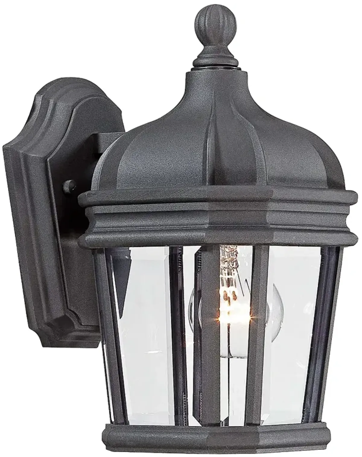 Harrison 11 1/2" High Black Outdoor Wall Light