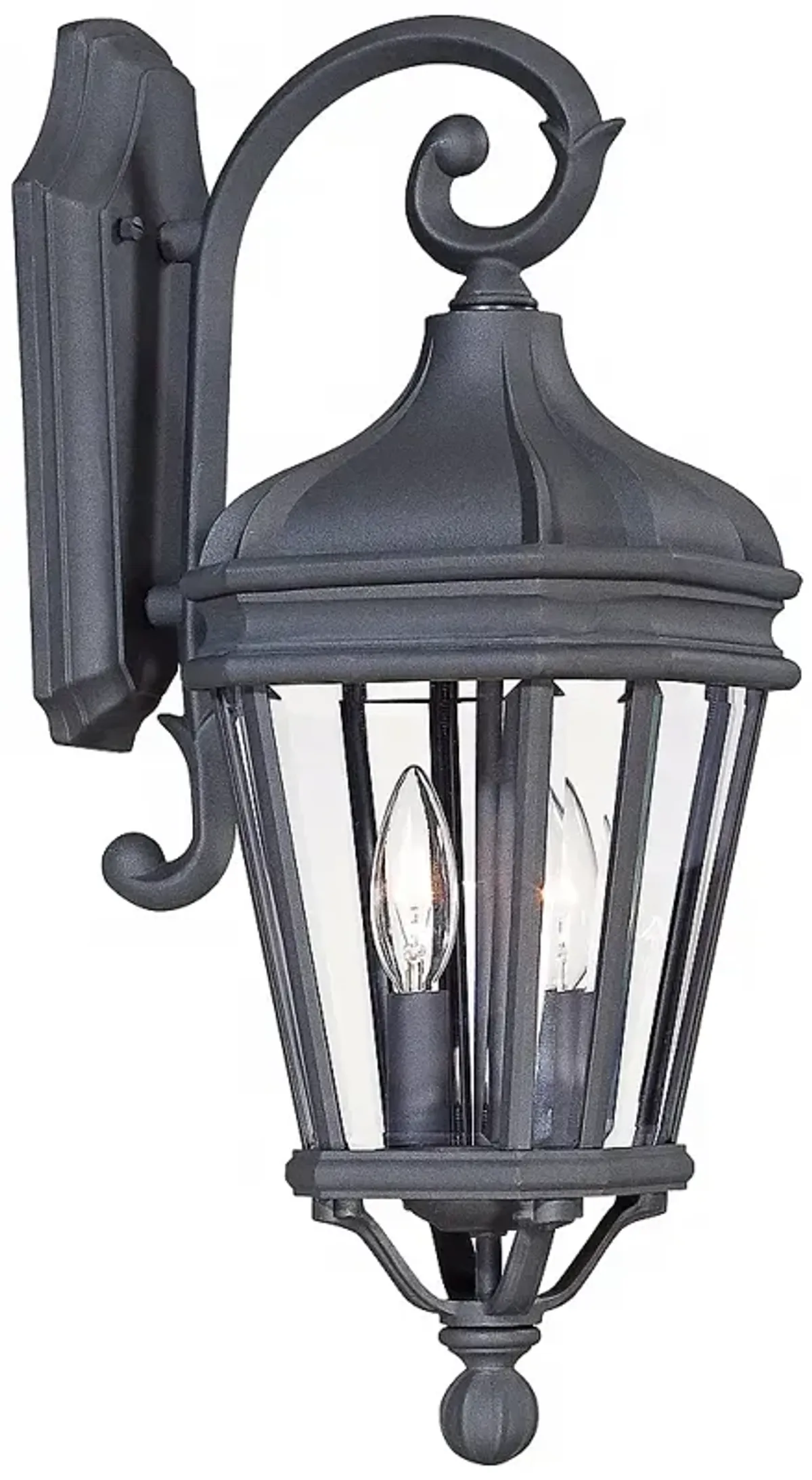 Harrison 20" High Vintage Black Outdoor Wall Light