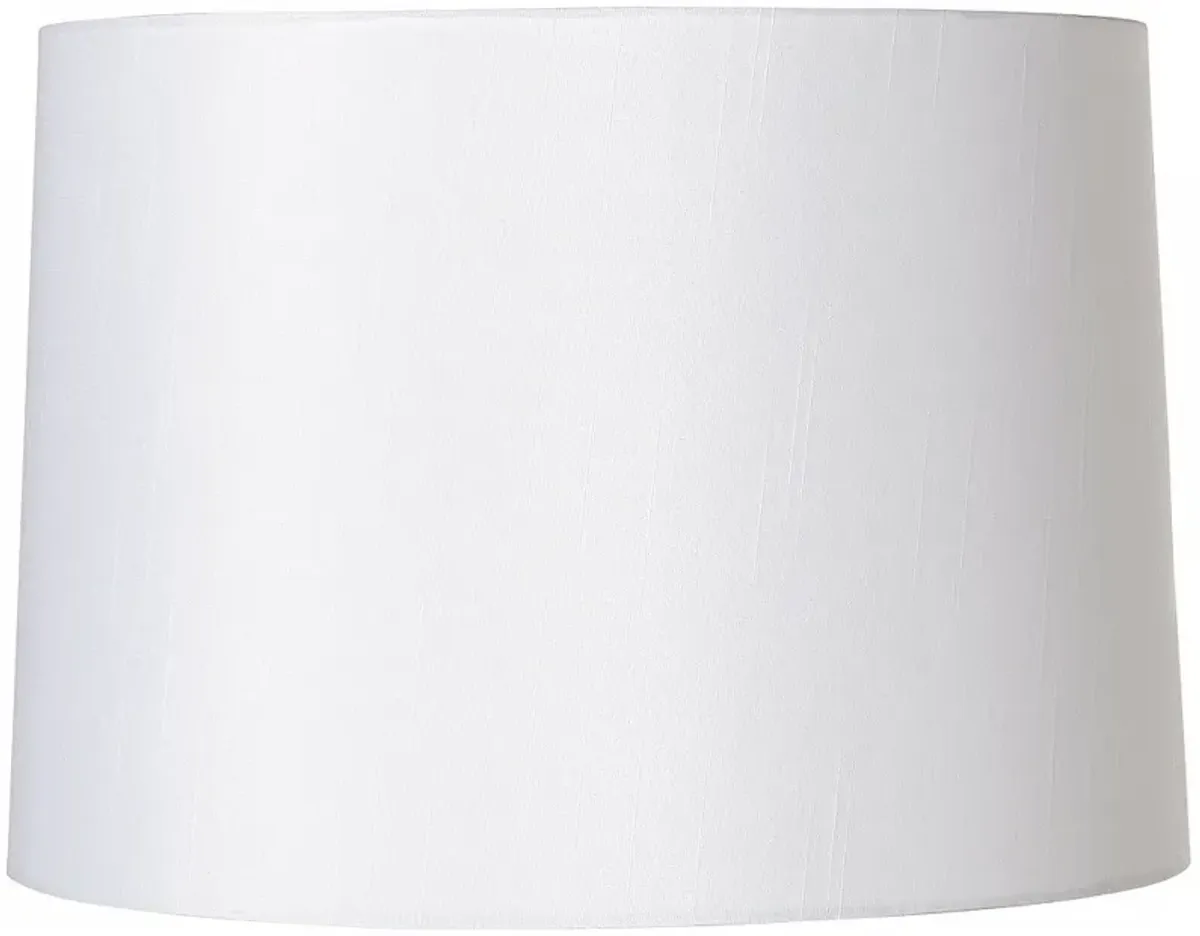 Springcrest  White Fabric Hardback Lamp Shade 13x14x10 (Spider)